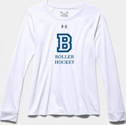 Women's Under Armour L/S Locker Shirt, White